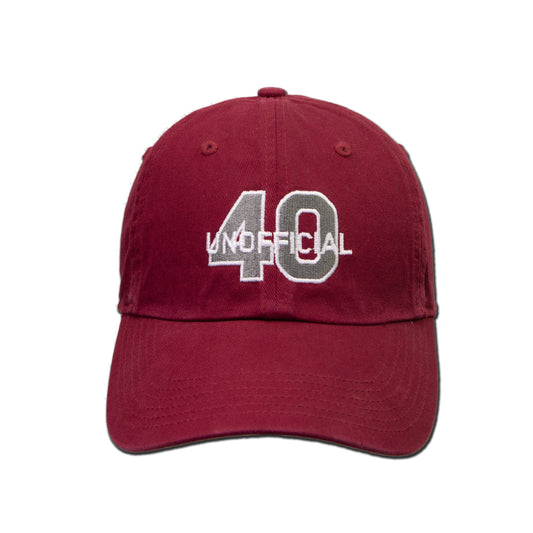 The Unofficial 40 Podcast Washed Chino Dad Hat