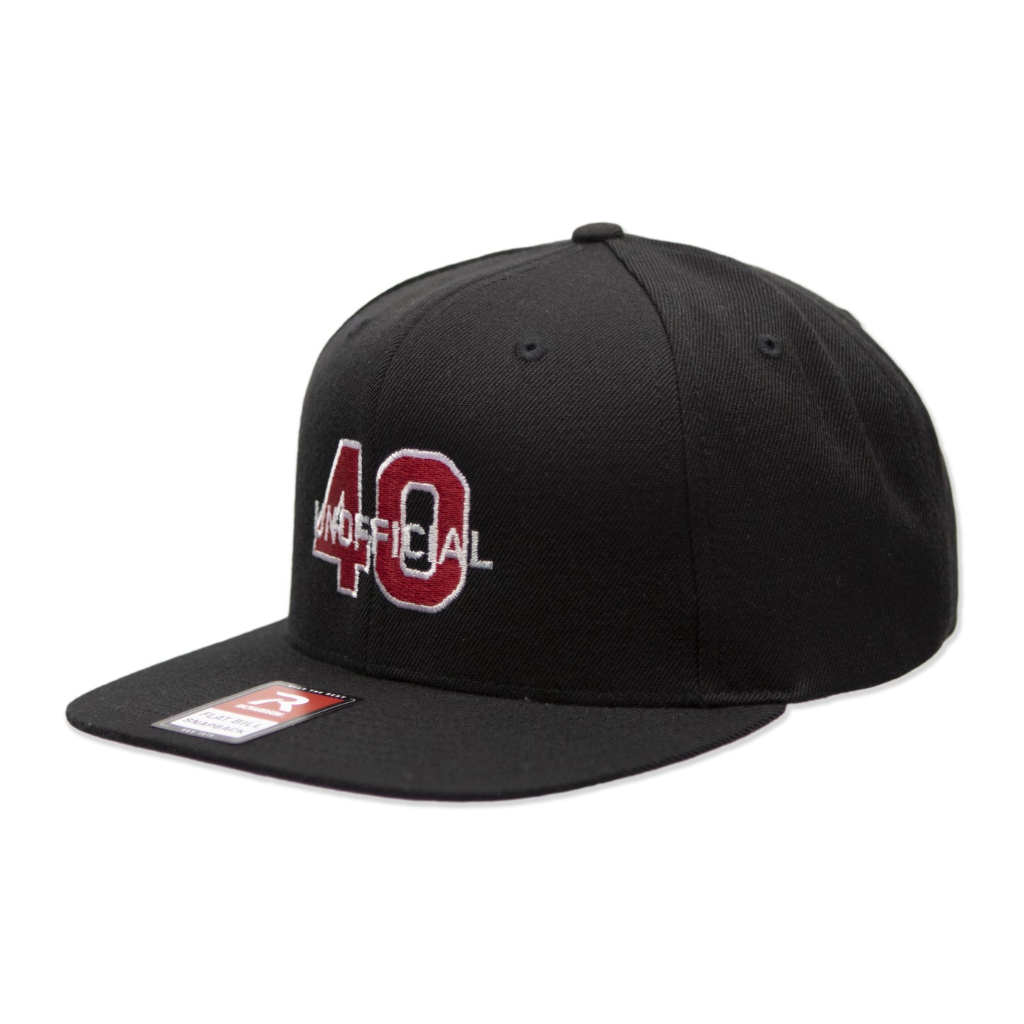 Unofficial 40 Wool Flatbill Snapback