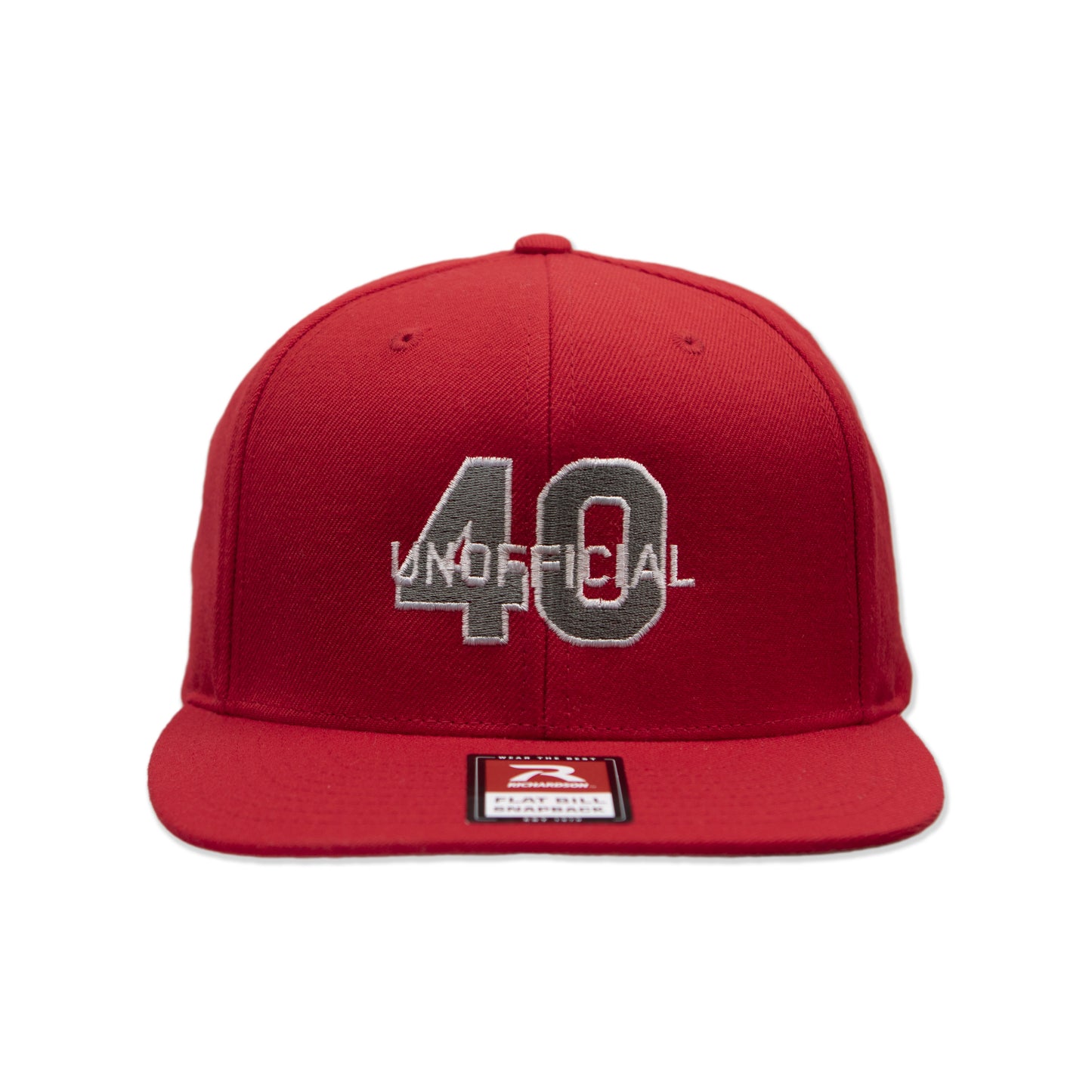 Unofficial 40 Wool Flatbill Snapback