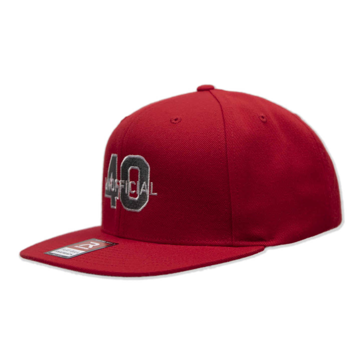 Unofficial 40 Wool Flatbill Snapback