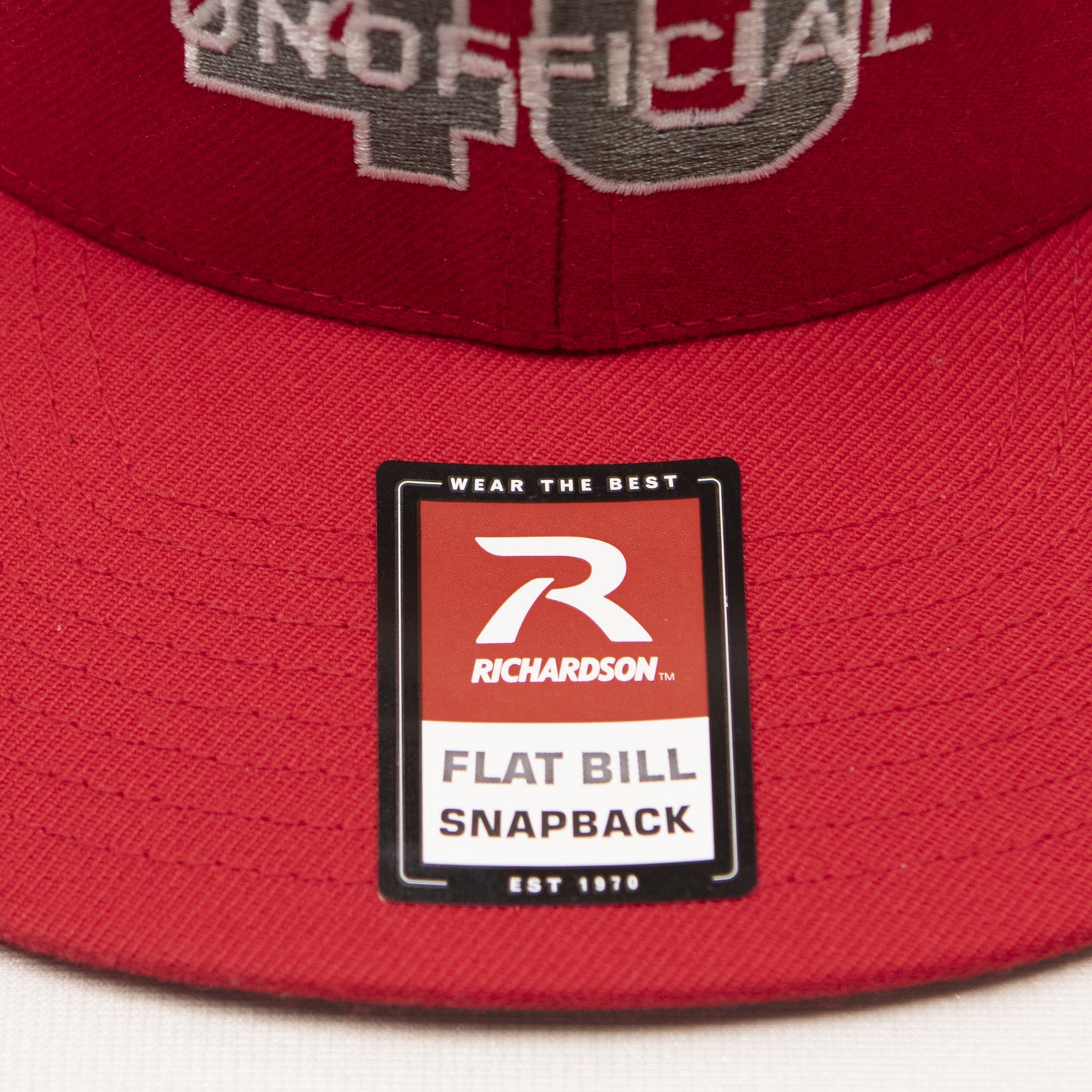 Unofficial 40 Wool Flatbill Snapback