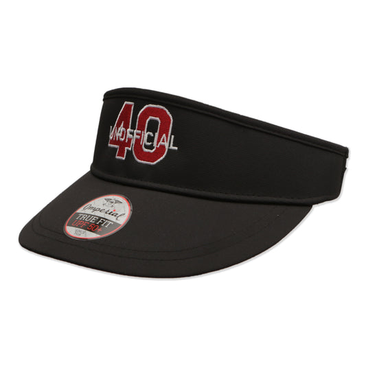 The Unofficial 40 Podcast Imperial High Crown Visor (black)