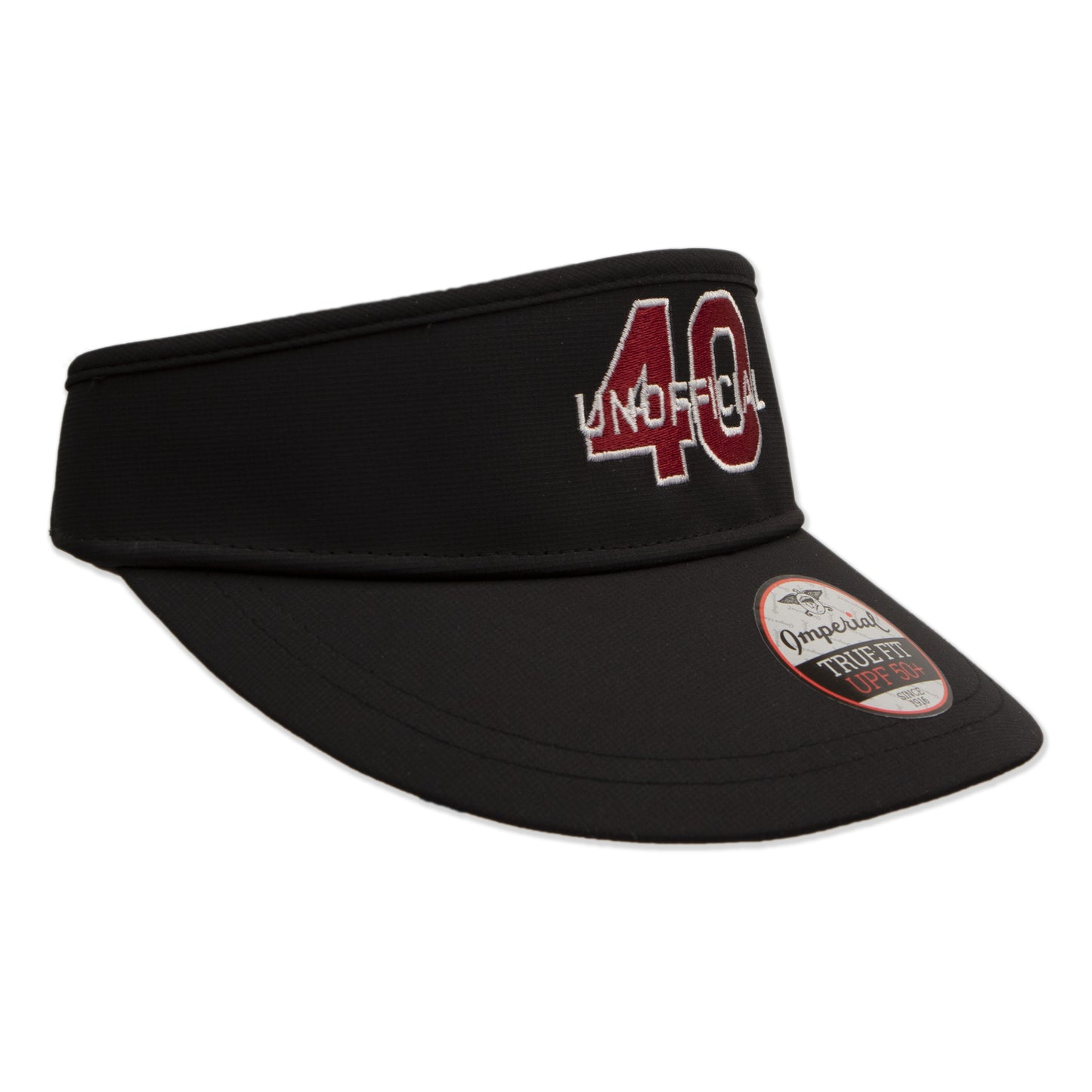 The Unofficial 40 Podcast Imperial High Crown Visor (black)