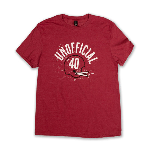 Unofficial 40 Vintage Helmet Tee